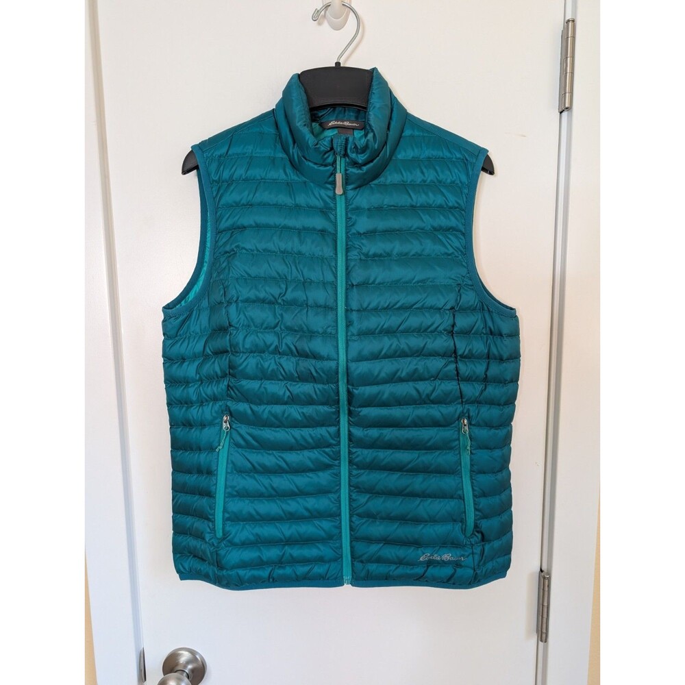 Eddie Bauer Women’s 700 Fill Power Goose Down Vest Black Small Puffer
